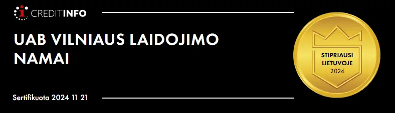 Stipriausi Lietuvoje 2024 – UAB Vilniaus laidojimo namai